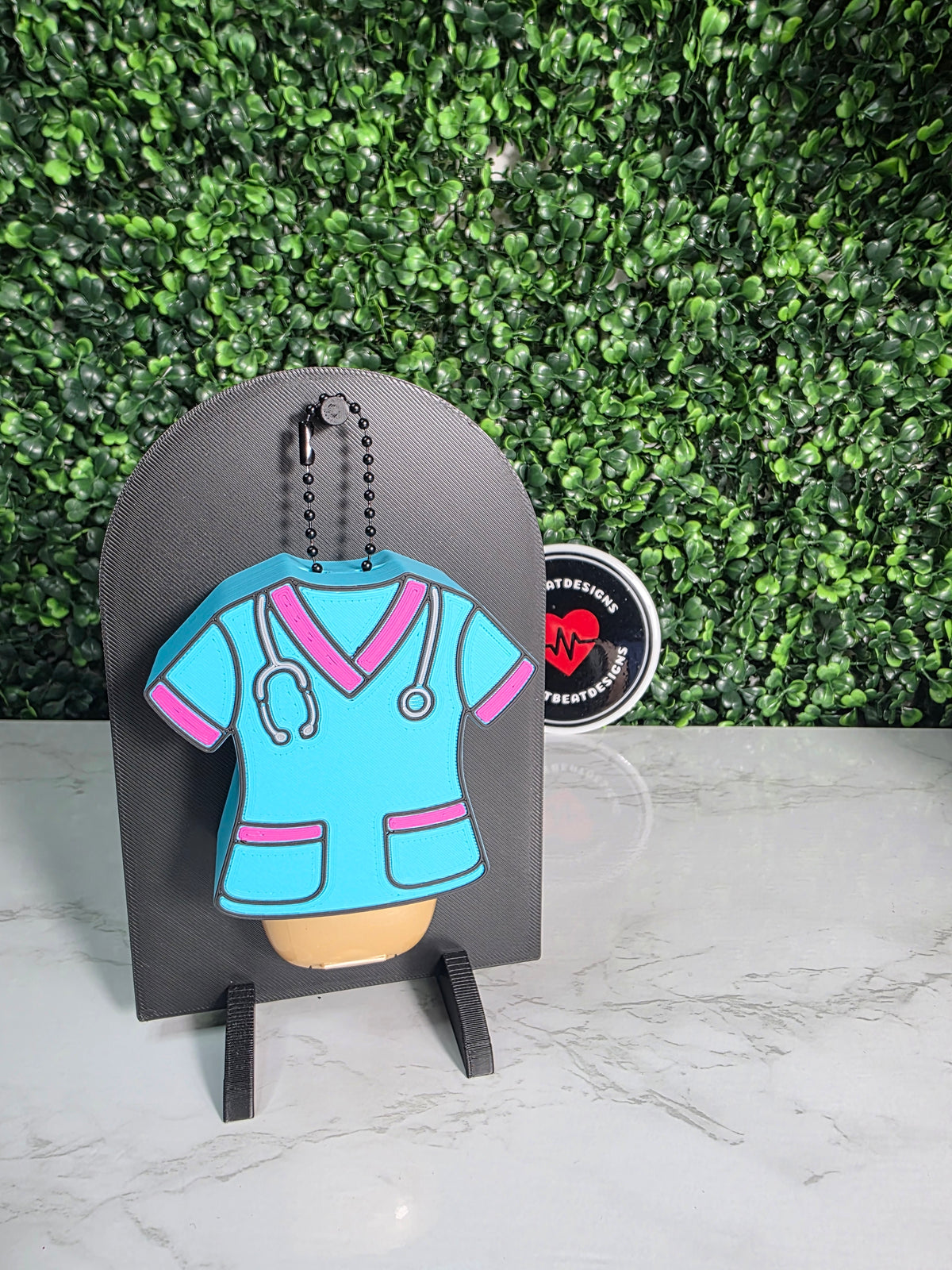Scrub Top PocketBac Holder