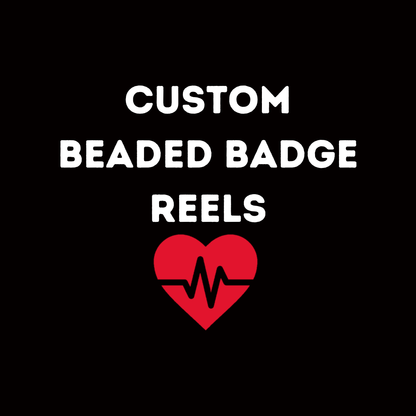 Custom Beaded Badge Reels