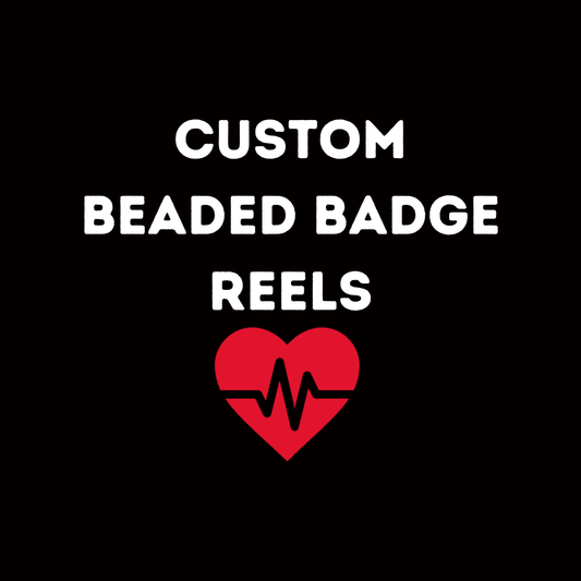 Custom Beaded Badge Reels