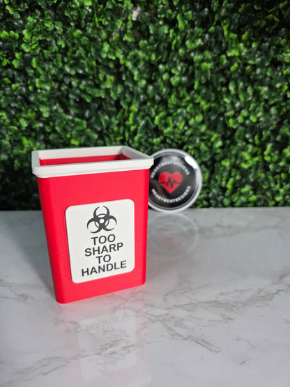 Sharps Container Pen Holder | 3D Printed