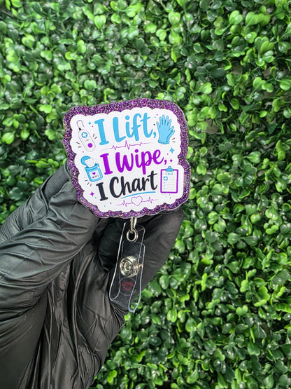 I Lift, I Wipe, I Chart