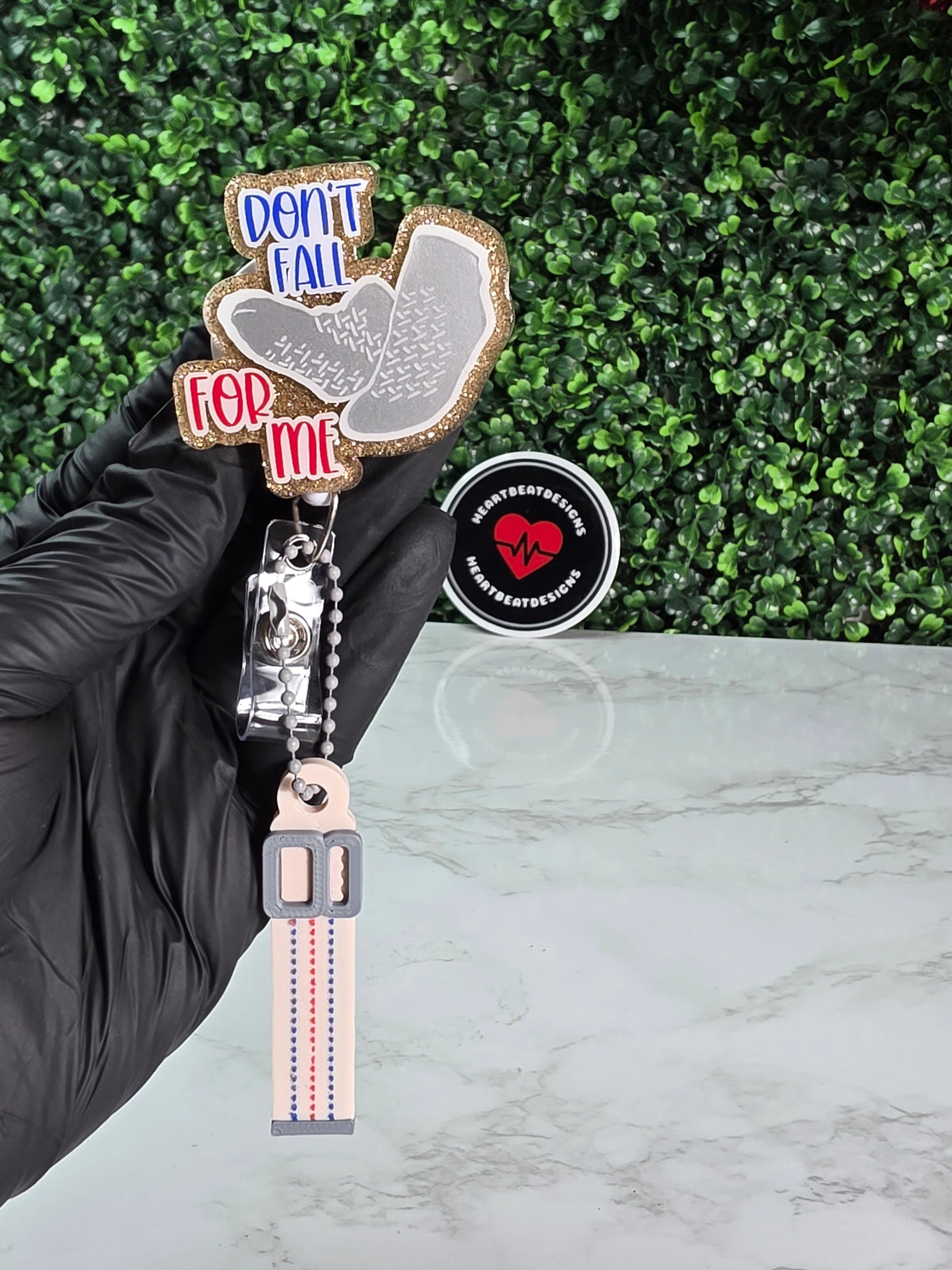 Gait Belt Charm + Keychain
