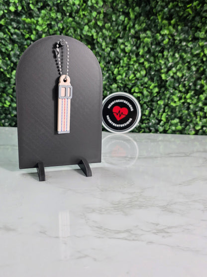 Gait Belt Charm + Keychain