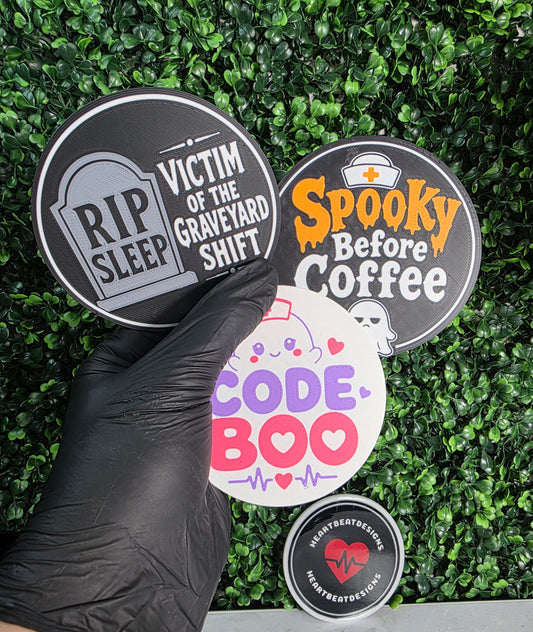Halloween Healthcare Coaster Set