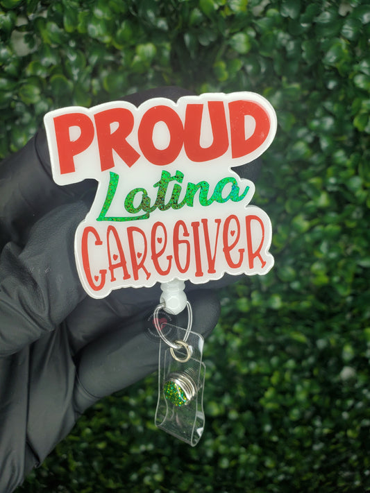 Proud Latina Caregiver